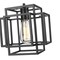 Z-Lite Titania 1 Light Mini Pendant, Matte Black 454MP-MB - alternate 3